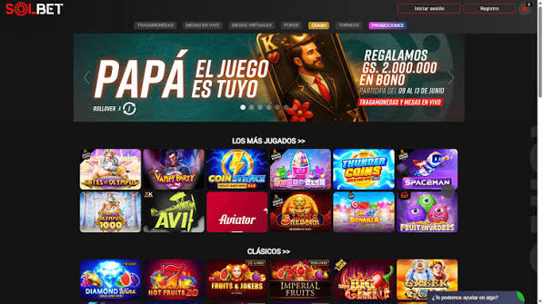 Solbet Paraguay Casino Móvil: Juegos, Acceso a la Aplicación y Uso desde tu Teléfono